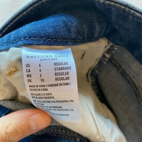 American Eagle Jean Skirt (Size 6) - Picture 3 of 3